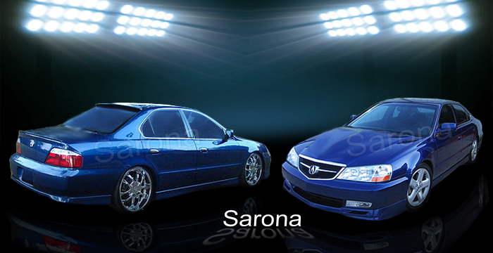 Custom Acura TL Body Kit  Sedan (1999 - 2001) - $1190.00 (Manufacturer Sarona, Part #AC-022-KT)